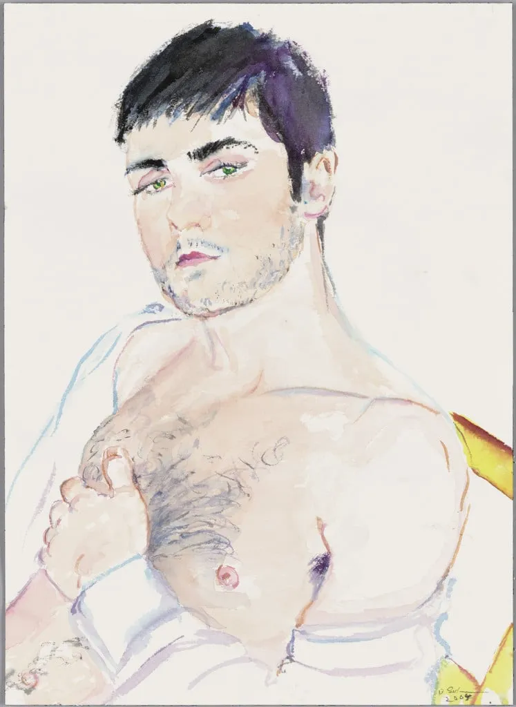 Untitled, by Billy Sullivan, watercolor, 2004
