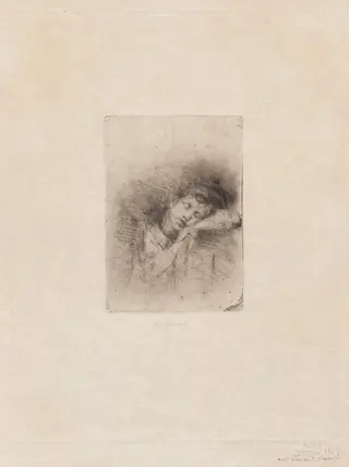 Bimbo che dorme (Sleeping Boy)