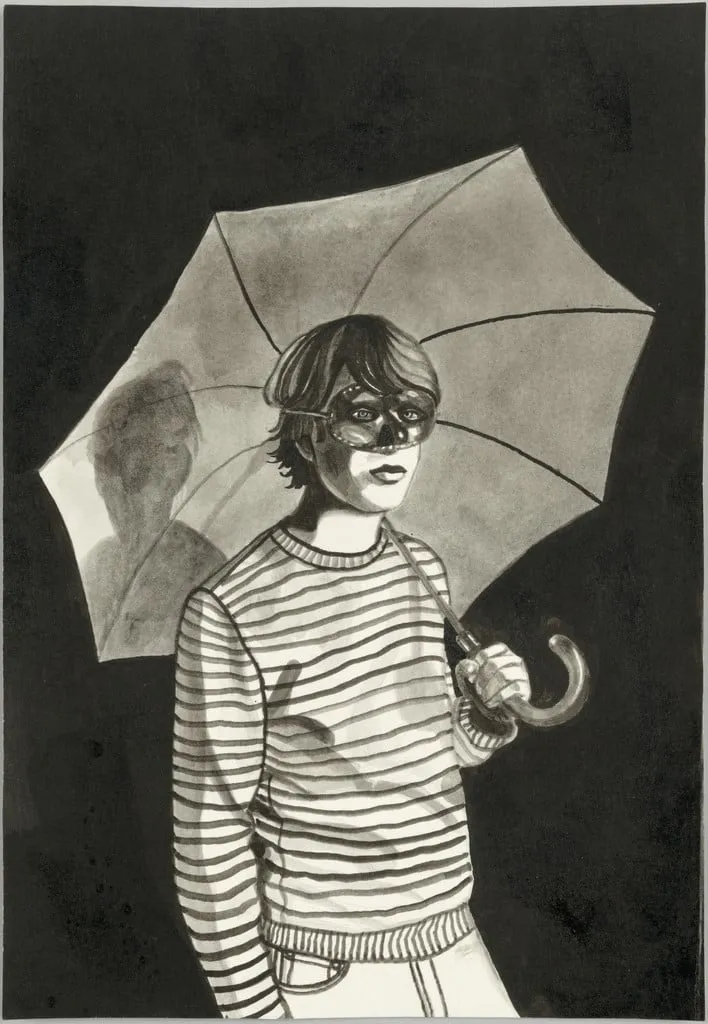 Untitled, by Birgit Megerle, watercolor, 2003