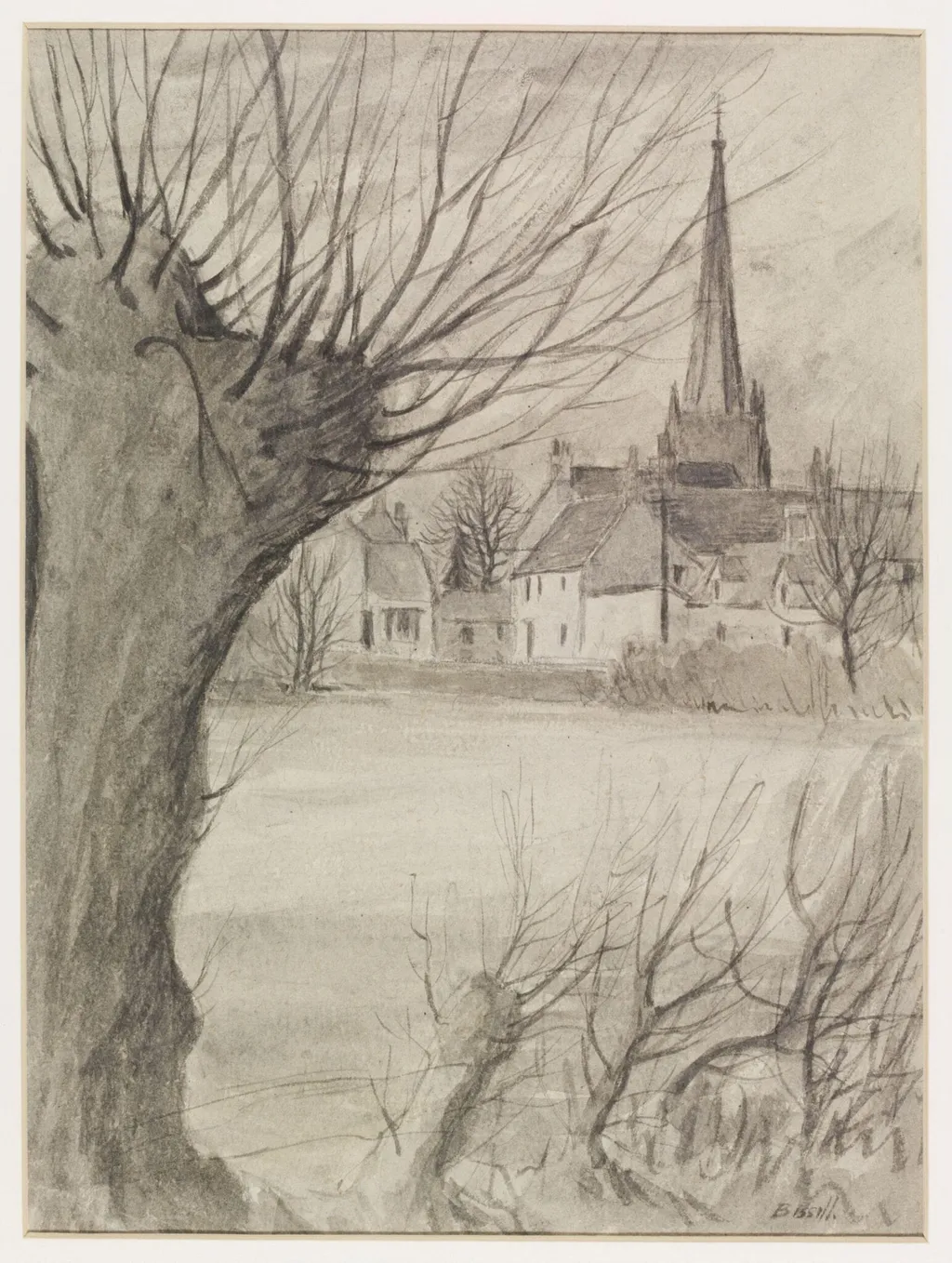Lechlade, by Bissill, watercolor, 1940