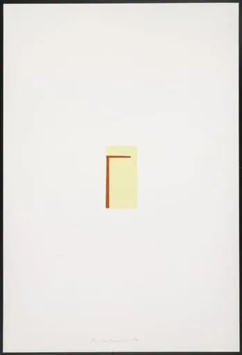 Untitled, by Blinky Palermo
