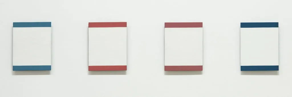Untitled, by Blinky Palermo, paint, 1975