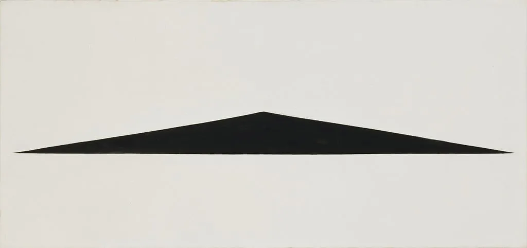 Untitled, by Blinky Palermo, oil, 1968