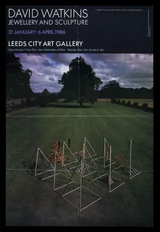David Watkins Jewellery and Sculpture., by Bob Cramp, 1986