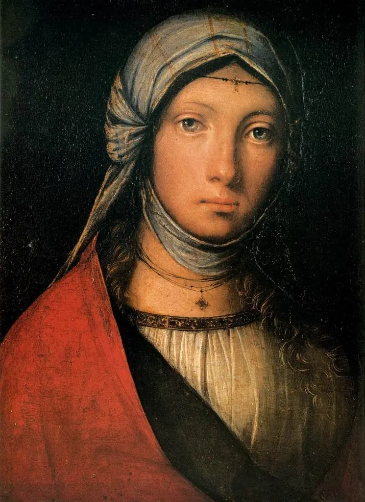 Gipsy girl, by Boccaccino Boccaccio