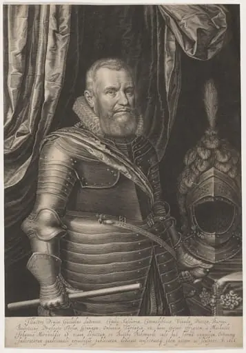 William Louis, Count of Nassau, by Boëtius Adams Bolswert