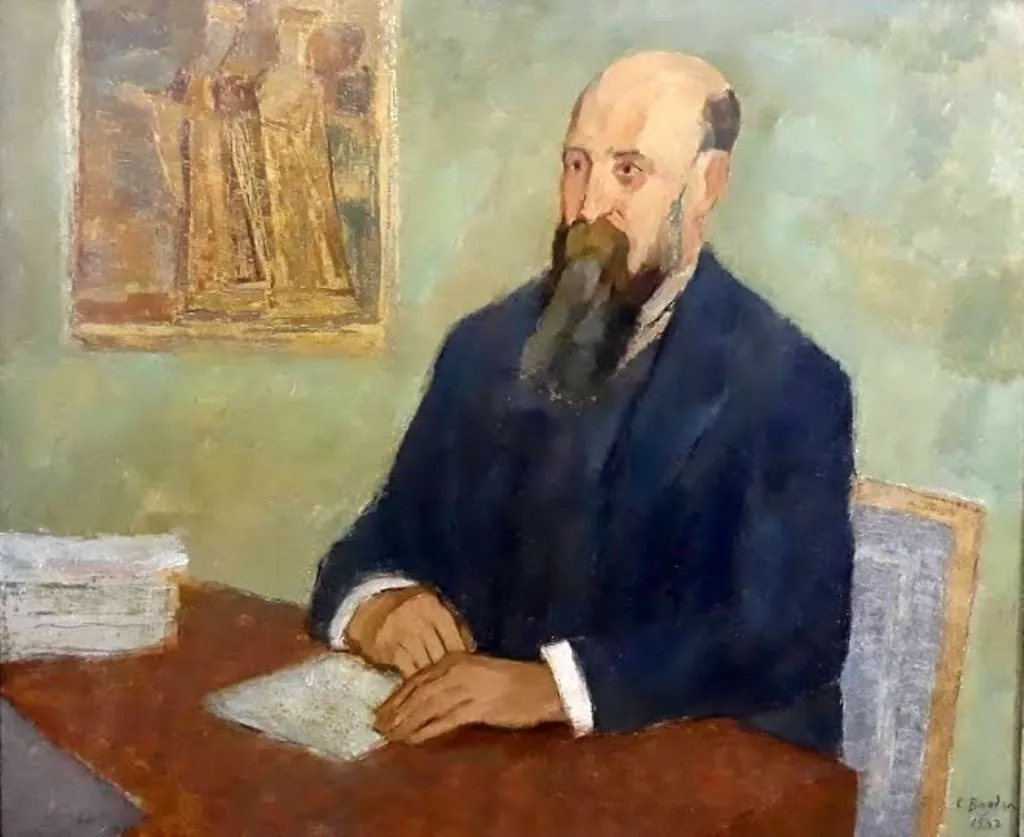 Nicolae Iorga, by Bogdan Catul, unspecified