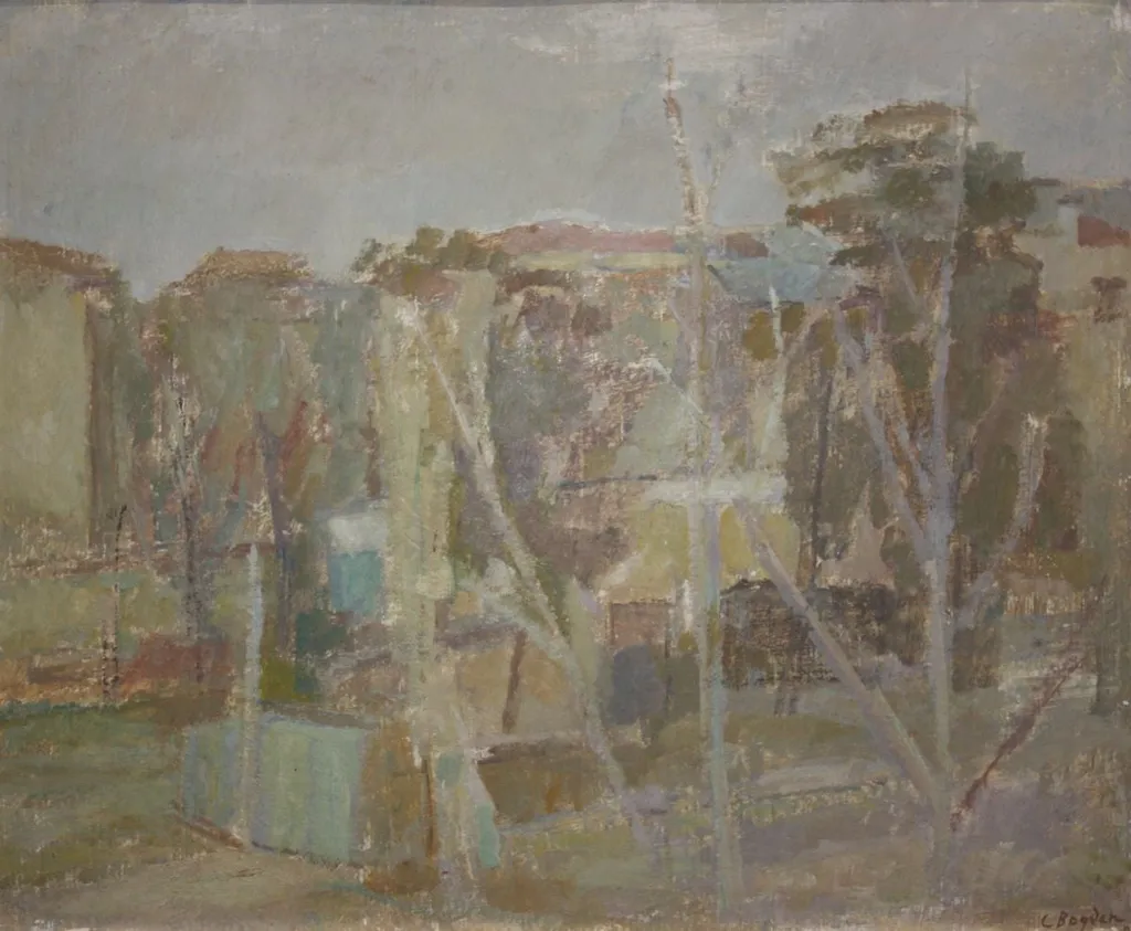Peisaj, by Bogdan Catul, 1968