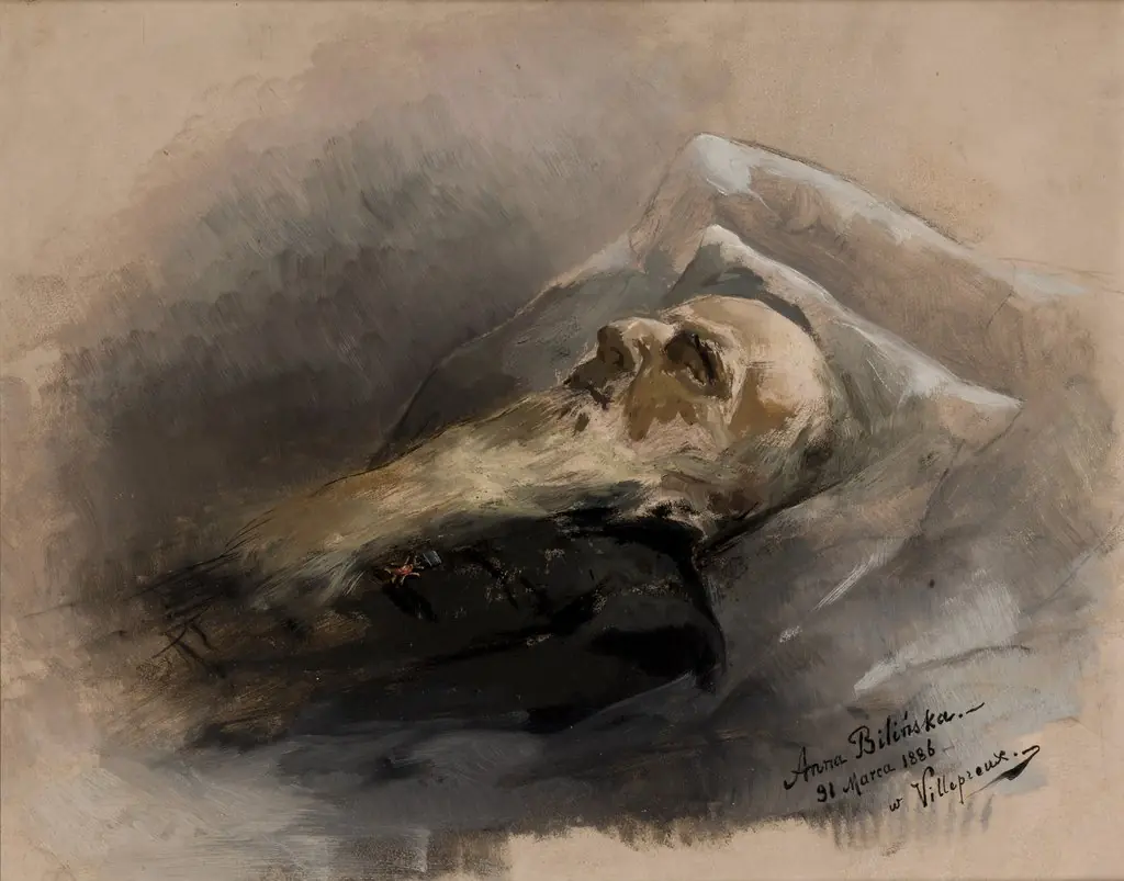 Bohdan Zaleski on His Deathbed
