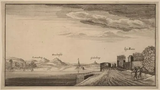 View of Lewenberg, by Bohemian 17th Century
