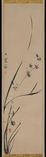 墨蕙図 (Bokkei zu)|Orchids