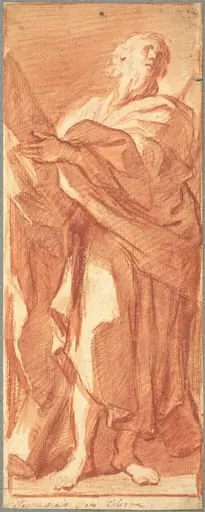 Saint Andrew, by Bolognese 17th Century