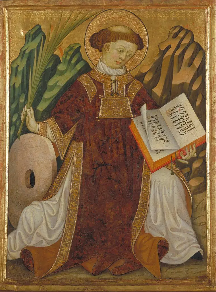 Saint Vincent, by Bonanat Zaortiga the Elder