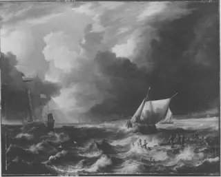 Bewegte See, by Bonaventura Peeters the Elder