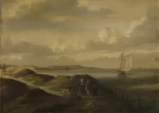 Seascape, by Bonaventura Peeters the Elder