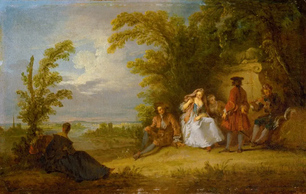 Fête Champêtre, by Bonaventure de Bar