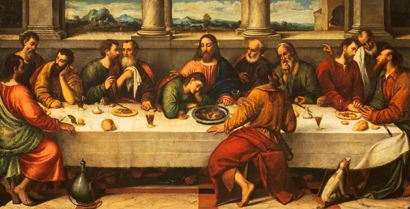 The Last Supper, by Bonifazio Veronese