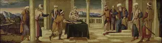 The Trial of Moses, by Bonifazio Veronese, 1530