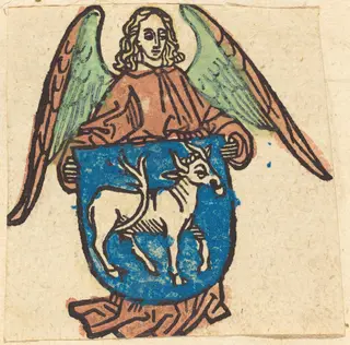 Bookplate of Hilprand Brandenburg of Bibrach