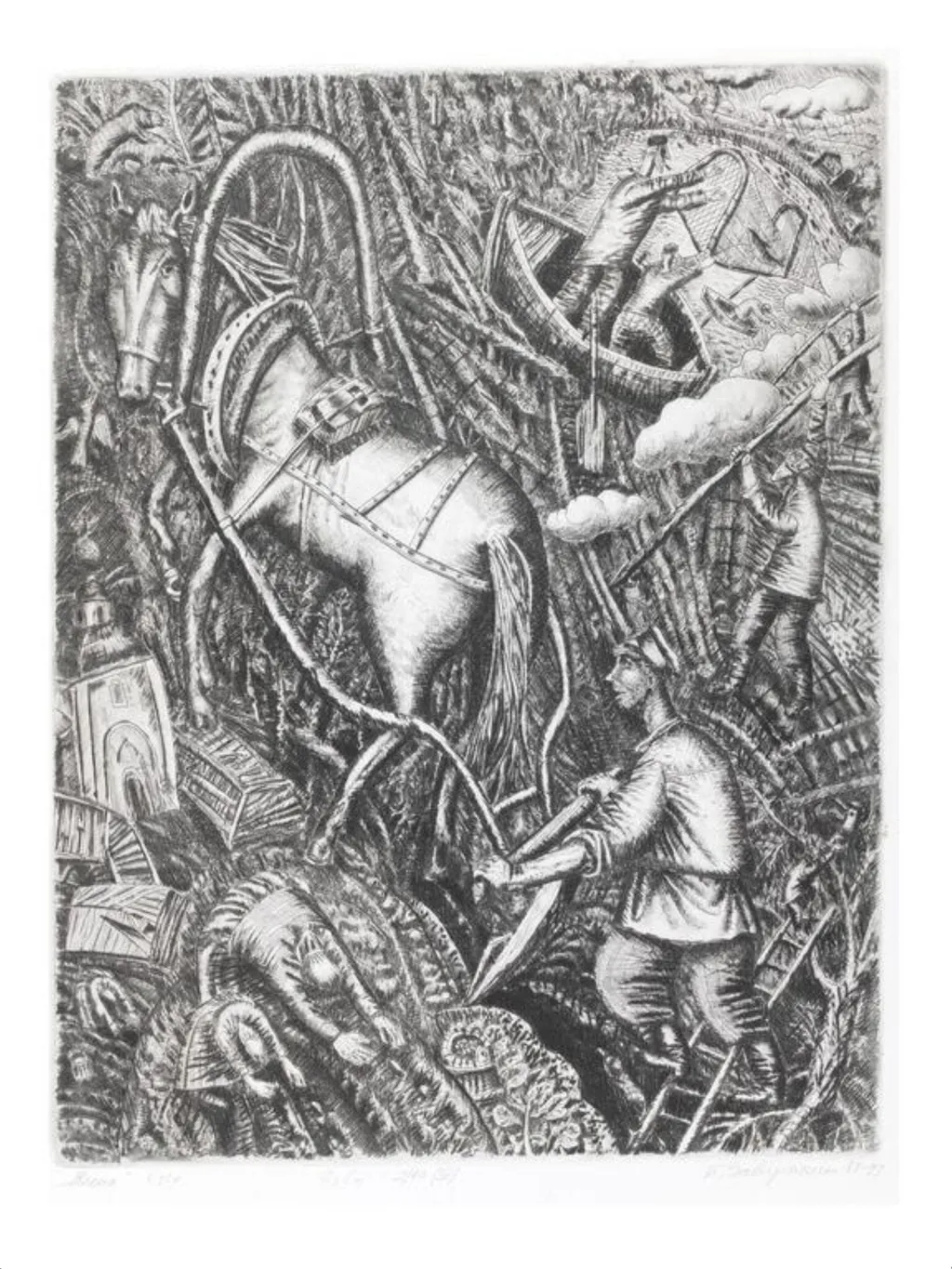 Spring, by Boris Zabirokhin, 1993