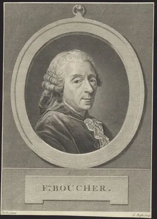 Portrait of François Boucher, by Bosse Louis, 1790