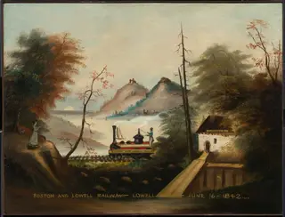 Boston and Lowell Railway, 1842