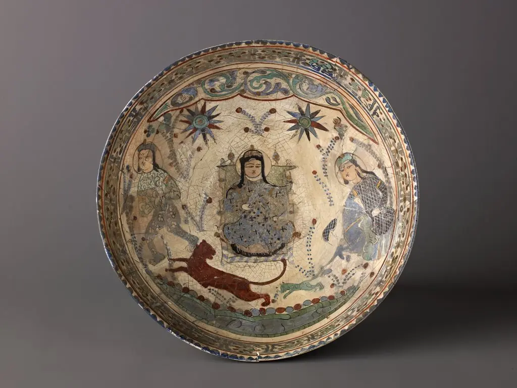 Bowl, Minai'i ("enameled") ware, 1203