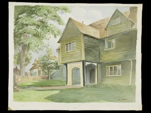 Whitehall House, Cheam, by Bown