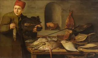 Boy, Selling Fish