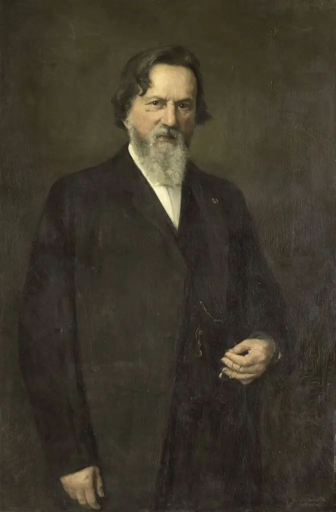 Professor Franciscus Donders (1818-89), Physiologist and Opthalmologist, by Bramine Hubrecht
