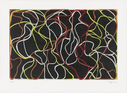 Untitled, by Brice Marden