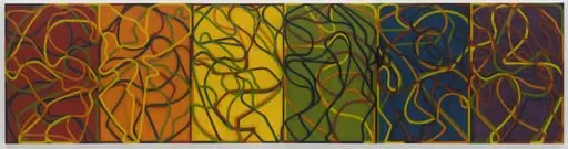 Untitled, by Brice Marden