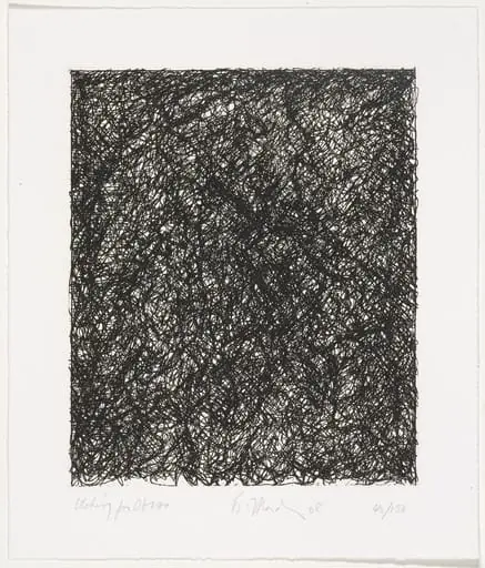 Untitled, by Brice Marden