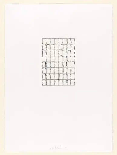 Untitled, by Brice Marden