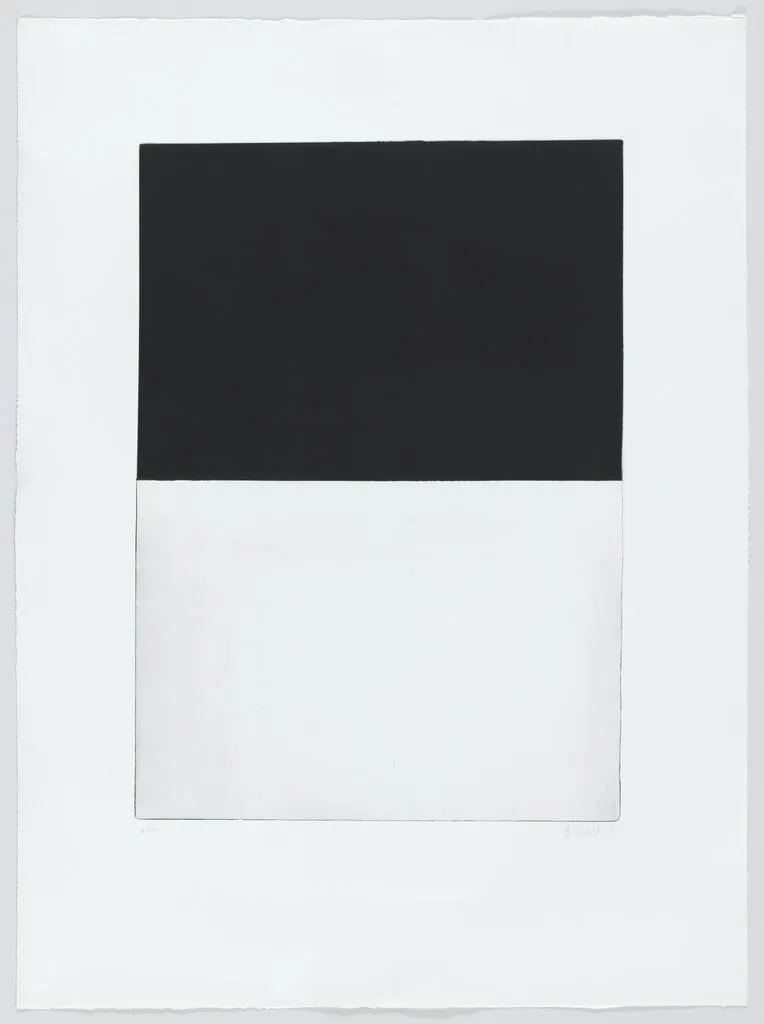 Untitled, by Brice Marden, ink, 1973