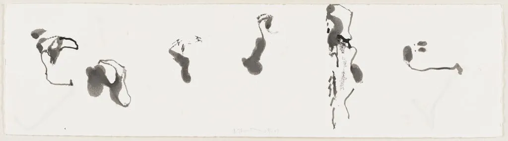 Untitled, by Brice Marden, ink, 2006