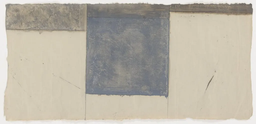 Untitled, by Brice Marden, oil, 1981