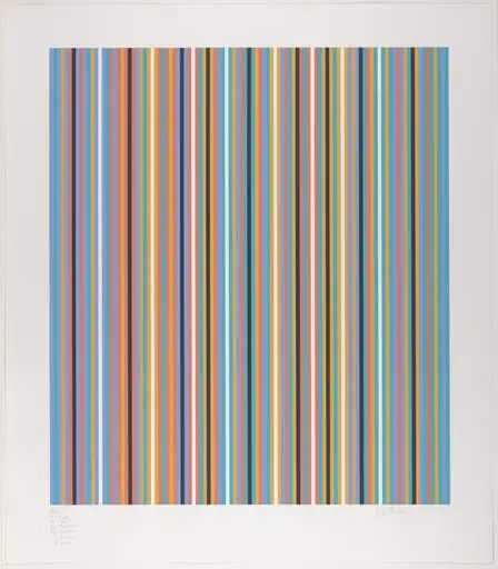 Untitled, by Bridget Riley