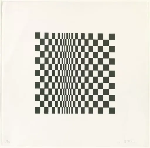 Untitled, by Bridget Riley