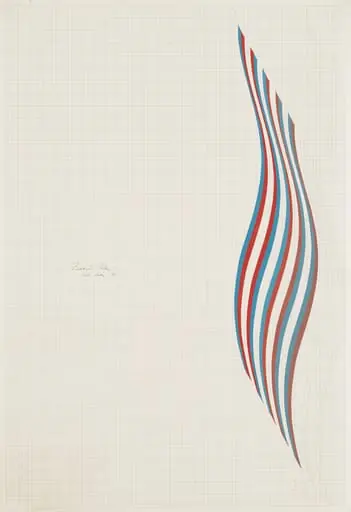 Untitled, by Bridget Riley