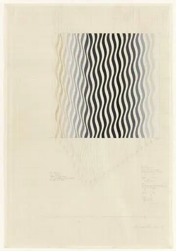 Untitled, by Bridget Riley