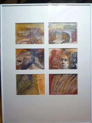 Glatt, Brigitta - Bild, Viel Gras und Liebe II, by Brigitta Glatt, 1993