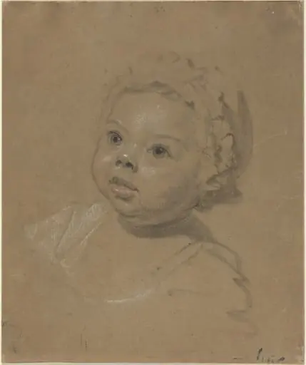 Head of a Child, by British 18th Century