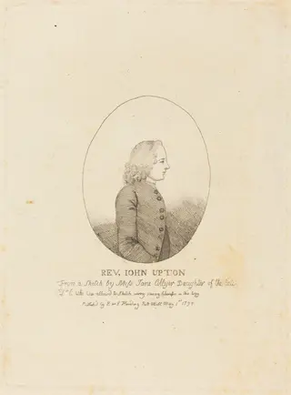 Reverend John Upton, by British 18th Century