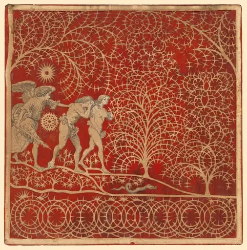 The Expulsion from Eden, by British 18th Century