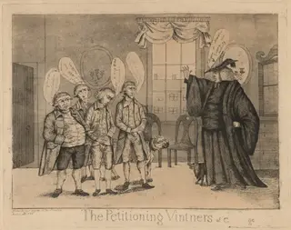The Petitioning Vintners, by British 18th Century
