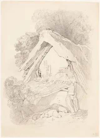 Cottage at Diss, by British 19th Century, 1812