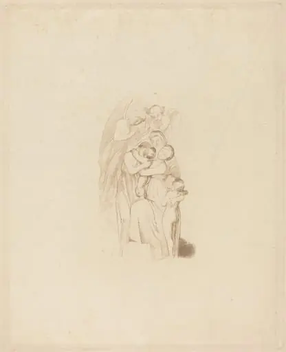Holy Family? with Angels l.1: The March of the Intellect, by British 19th Century