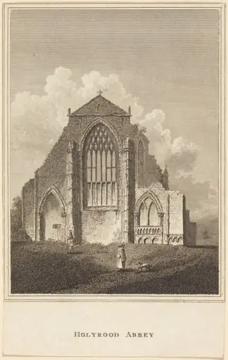 Holyrood Abbey, by British 19th Century