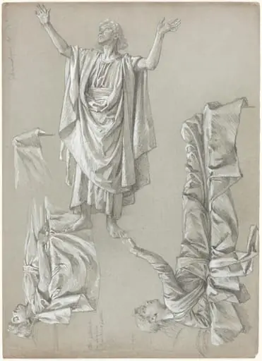 Studies for the Raising of the Daughter of Jairus, by British 19th Century